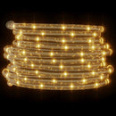 vidaXL Kötél világítás 2400 LED-del Meleg fehér 100 m PVC