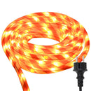 vidaXL Kötél világítás 240 LED-del Meleg fehér 10 m PVC