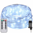 vidaXL Kötél világítás 240 LED-del Hideg Fehér 10 m PVC