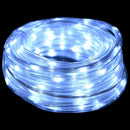 vidaXL Kötél világítás 240 LED-del Hideg Fehér 10 m PVC