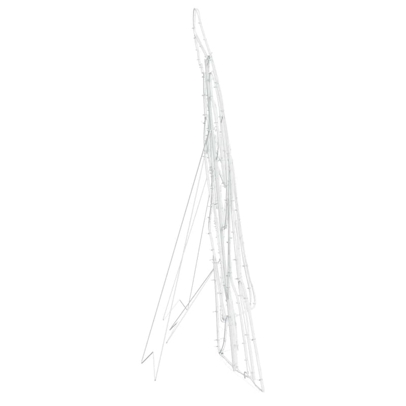 vidaXL Világító Betlehemi Jelenet 550 LED-del Sokszínű 112 x 72 cm PVC