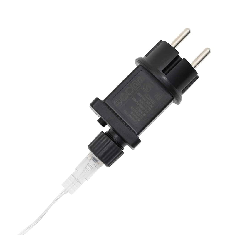 vidaXL Karácsonyi Hópehely 252 LED-del Meleg fehér 45 x 38 cm PVC