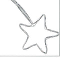 vidaXL Karácsonyi Csillag 432 LED-del Sokszínű 180 x 57 cm PVC