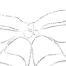 vidaXL Karácsonyi Harang 144 LED-del Sokszínű 56 x 46 cm PVC