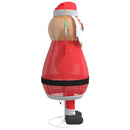 vidaXL Karácsonyi Mikulás 200 LED-del Meleg fehér 100 x 180 cm szövet