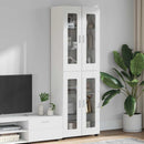 vidaXL Magasfiú polcokkal FLORIN Fehér 60 x 35 x 182 cm Faanyag