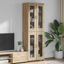 vidaXL Magasfiú polcokkal FLORIN Sonoma tölgy 60 x 35 x 182 cm Faanyag