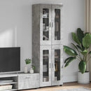 vidaXL Magasfiú polcokkal FLORIN Beton Szürke 60 x 35 x 182 cm Faanyag