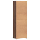 vidaXL Magasfiú polcokkal FLORIN Barna Tölgy 60 x 35 x 182 cm Faanyag