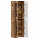 vidaXL Magasfiú polcokkal FLORIN Öreg fa 60 x 35 x 182 cm Faanyag