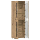 vidaXL Magasfiú FLORIN 60 x 35 x 182 cm Artisan tölgy Szerelt Fa