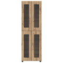 vidaXL Magasfiú FLORIN 60 x 35 x 182 cm Artisan tölgy Szerelt Fa