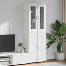 vidaXL Magasfiú polcokkal FLORIN Fehér 60 x 35 x 182 cm Faanyag