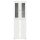 vidaXL Magasfiú polcokkal FLORIN Fehér 60 x 35 x 182 cm Faanyag