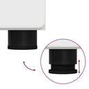 vidaXL Magasfiú polcokkal tárolóval Fehér 60 x 35 x 182 cm Faanyag