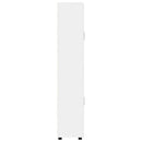 vidaXL Magasfiú polcokkal tárolóval Fehér 60 x 35 x 182 cm Faanyag