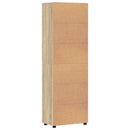 vidaXL Magasfiú FLORIN 60 x 35 x 182 cm Sonoma tölgy Szerelt Fa