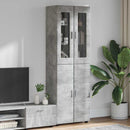 vidaXL Magasfiú polcokkal FLORIN Beton Szürke 60 x 35 x 182 cm Faanyag