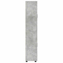 vidaXL Magasfiú polcokkal FLORIN Beton Szürke 60 x 35 x 182 cm Faanyag