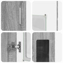 vidaXL Magasfiú polcokkal Szürke Sonoma 60 x 35 x 182 cm Faanyag