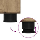 vidaXL Magasfiú polcokkal Artisan tölgy 60 x 35 x 182 cm Faanyag