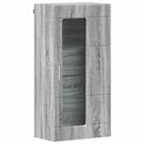 vidaXL TV szekrény garnitúra fiókkal polcokkal Szürke Sonoma Faanyag