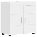 vidaXL Fürdőszoba bútor szett TULUM 2 pcs Fehér 60 x 34 x 63 cm
