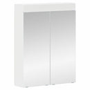 vidaXL Fürdőszoba bútor szett TULUM 4 pcs Fehér 60 x 34 x 63 cm