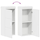 vidaXL Fürdőszoba bútor szett TULUM 4 pcs Fehér 60 x 34 x 63 cm