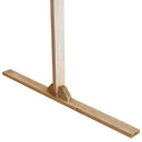 vidaXL Esküvői Ív Világos Barna 225 x 95 x 226 cm Tömör fenyőfa