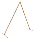 vidaXL Esküvői Ív Világos Barna 202 x 95 x 254 cm Tömör fenyőfa