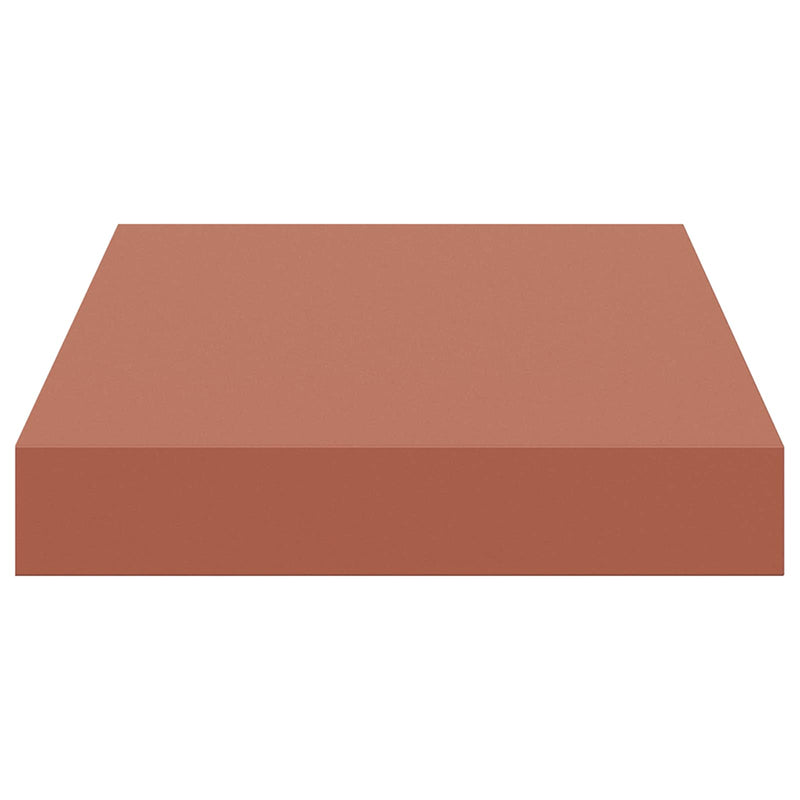 vidaXL Falpolc Falra szerelhető Piros 40 x 23,5 x 4 cm Faanyag