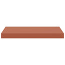 vidaXL Falpolc Falra szerelhető 2 pcs Piros 50 x 23 x 4 cm Faanyag