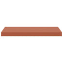 vidaXL Falpolc Falra szerelhető 2 pcs Piros 60 x 23 x 4 cm Faanyag