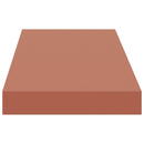 vidaXL Falpolc Falra szerelhető 4 pcs Piros 80 x 23,5 x 4 cm Faanyag