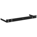 vidaXL Falpolc Falra szerelhető Piros 90 x 23,5 x 4 cm Faanyag