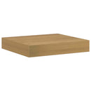 vidaXL Falpolc Falra szerelhető Barna 23 x 23,5 x 4 cm Faanyag