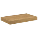 vidaXL Falpolc 4 db Barna 40 x 23,5 x 3,8 cm Szerelt Fa