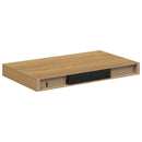 vidaXL Falpolc 4 db Barna 40 x 23,5 x 3,8 cm Szerelt Fa