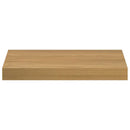 vidaXL Falpolc 4 db Barna 40 x 23,5 x 3,8 cm Szerelt Fa