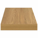 vidaXL Falpolc 4 db Barna 40 x 23,5 x 3,8 cm Szerelt Fa