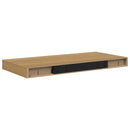 vidaXL Falpolc 2 db Barna 50 x 23,5 x 3,8 cm Szerelt Fa