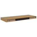 vidaXL Falpolc 2 db Barna 60 x 23,5 x 3,8 cm Szerelt Fa