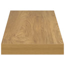 vidaXL Falpolc 4 db Barna 60 x 23,5 x 3,8 cm Szerelt Fa