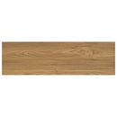 vidaXL Falpolc Falra szerelhető Barna 80 x 23,5 x 4 cm Faanyag