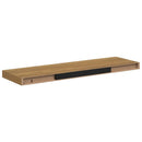 vidaXL Falpolc Falra szerelhető 4 pcs Barna 90 x 23,5 x 4 cm Faanyag