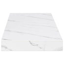 vidaXL Falpolc tárolóval 2 pcs Fehér márvány 80 x 23,5 x 4 cm Faanyag