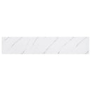 vidaXL Falpolc tárolóval 2 pcs Fehér márvány 120 x 23,5 x 4 cm Faanyag