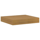 vidaXL Falpolc Falra szerelhető 2 pcs Bézs 23 x 23,5 x 4 cm Faanyag