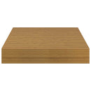 vidaXL Falpolc Falra szerelhető 2 pcs Bézs 23 x 23,5 x 4 cm Faanyag